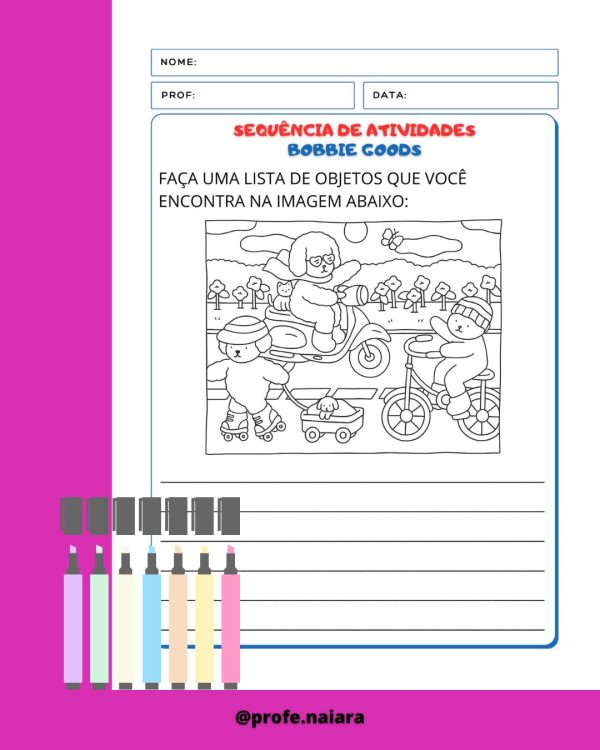 Sequência de Atividades: Bobbie Goodds  2° ano - Imagem 5
