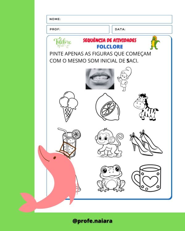 Sequência de atividades: Folclore 1° ano 2025 - Imagem 5