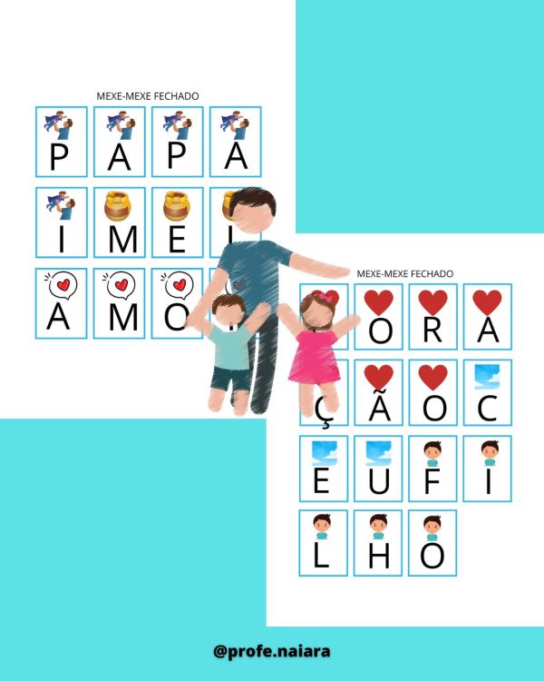 Sequência de atividades Dia dos Pais para 1°ano  - Imagem 6