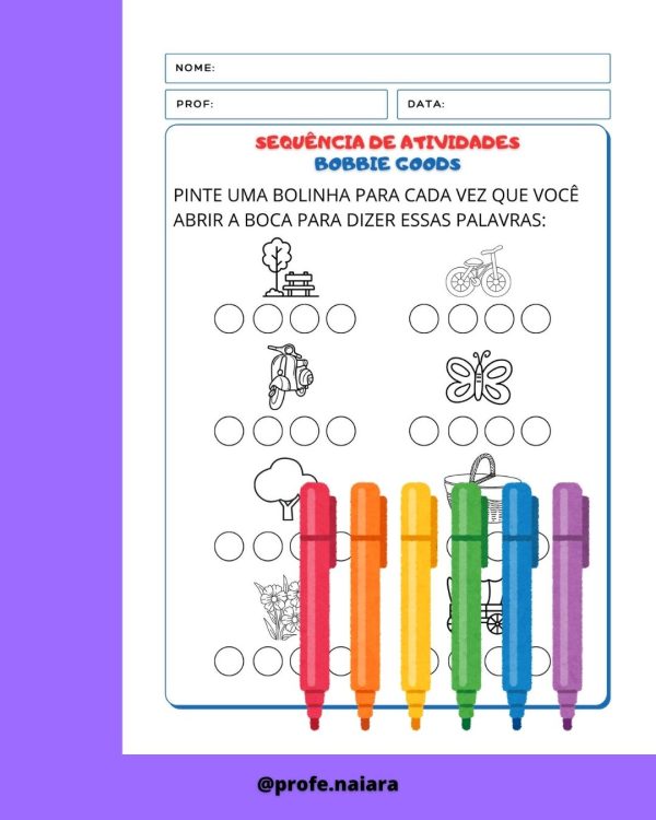 Sequência de Atividades: Bobbie Goodds  1° ano - Imagem 6