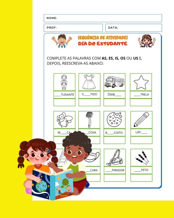 Sequência de atividades: Dia do estudante 2° ano - Imagem 14