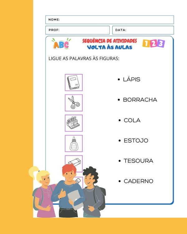 Sequência de Atividades: Volta às aulas  1° ano - Imagem 15