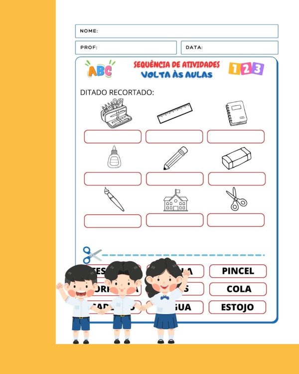 Sequência de Atividades: Volta às aulas  1° ano - Imagem 16