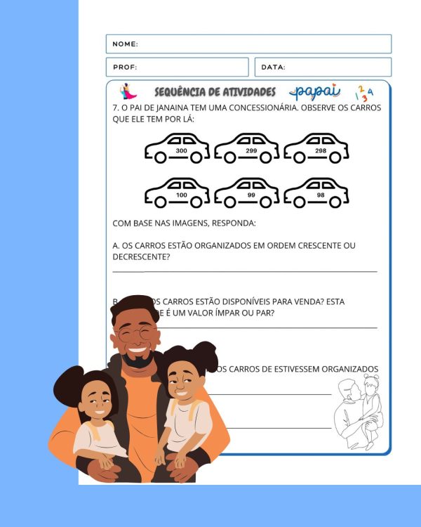 Sequência de atividades Dia dos Pais para 2°ano  - Imagem 20