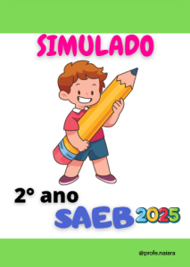 Simulado SAEB Língua Portuguesa 2° ano - 3° Edição