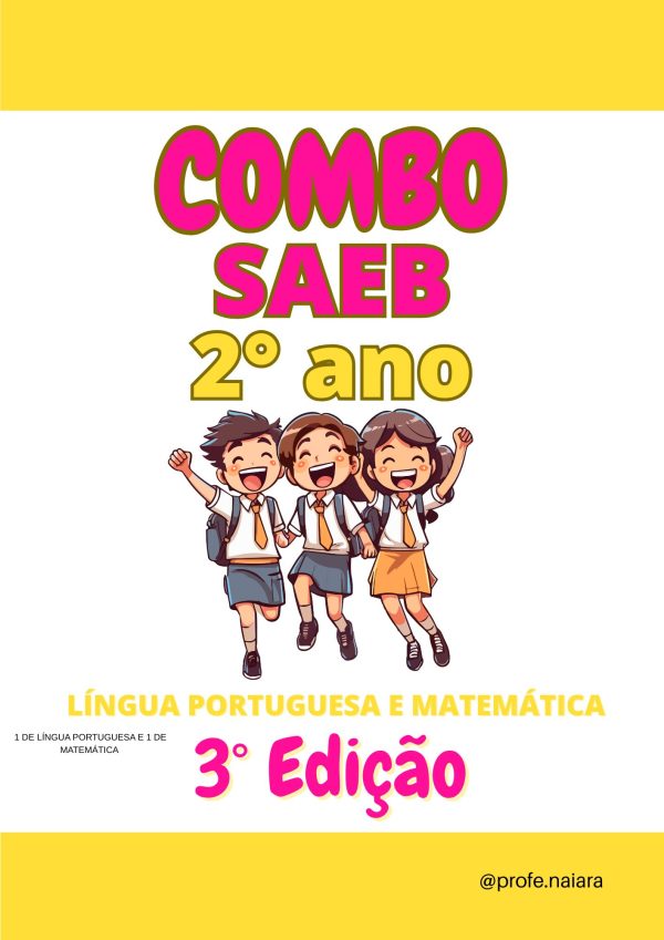 Combo SAEB Língua portuguesa e Matemática - 5° Ano 3° Edição