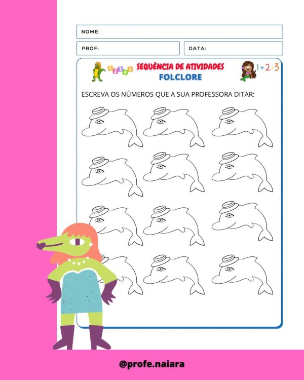 Sequência de atividades: Folclore 2° ano 2025 - Imagem 9