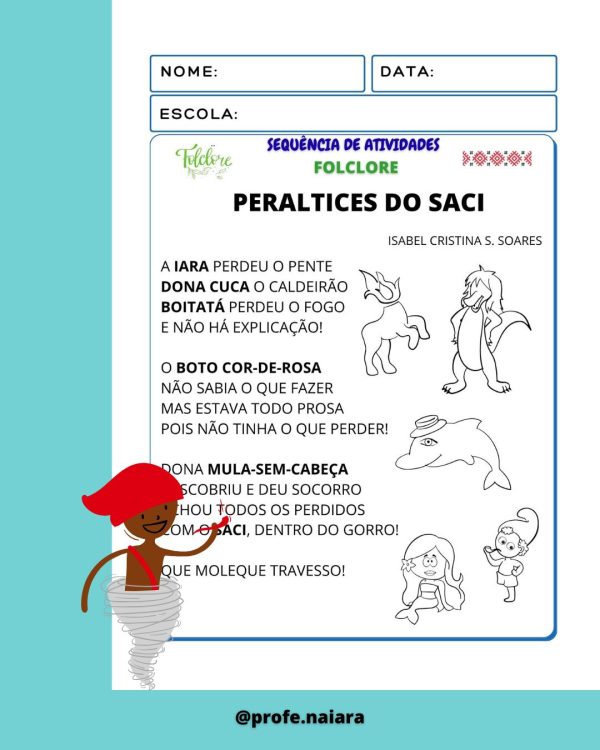 Sequência de Atividades: Folclore - Educação infantil - Imagem 2