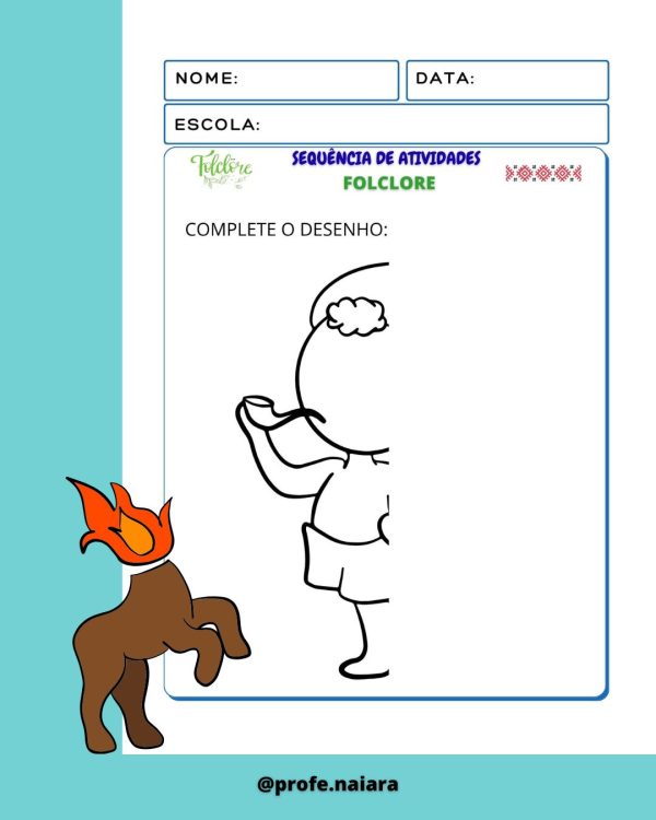 Sequência de Atividades: Folclore - Educação infantil - Imagem 4