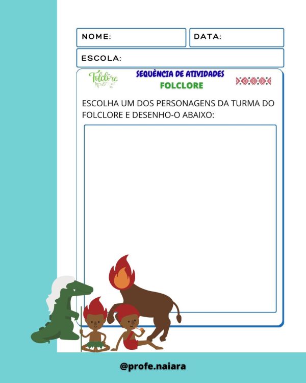 Sequência de Atividades: Folclore - Educação infantil - Imagem 5