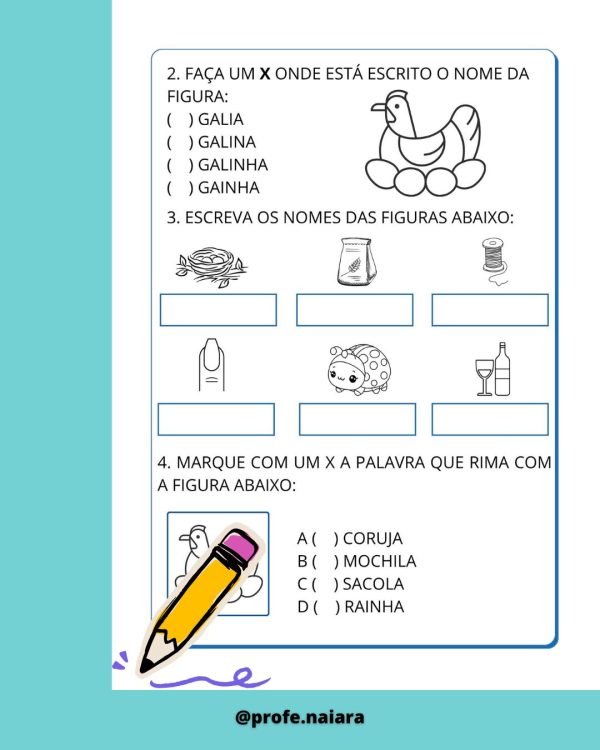 Avaliações 3° bimestre - 1° Ano - Imagem 6