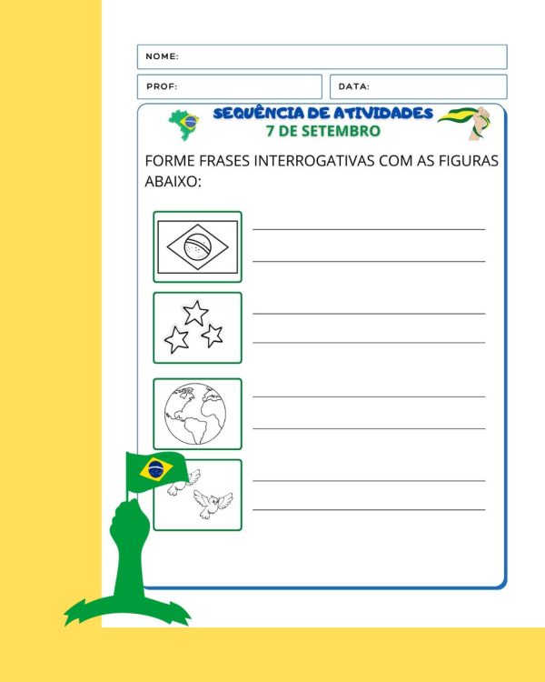 Sequência de atividades: 7 de setembro 2° Ano - Imagem 8