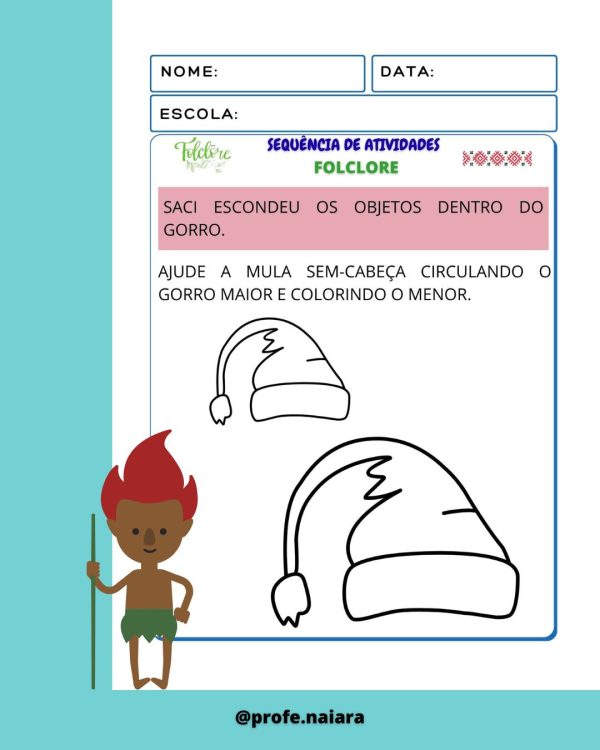 Sequência de Atividades: Folclore - Educação infantil - Imagem 9