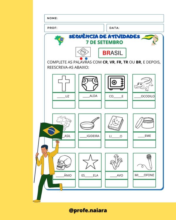 Sequência de atividades: 7 de setembro 2° Ano - Imagem 9