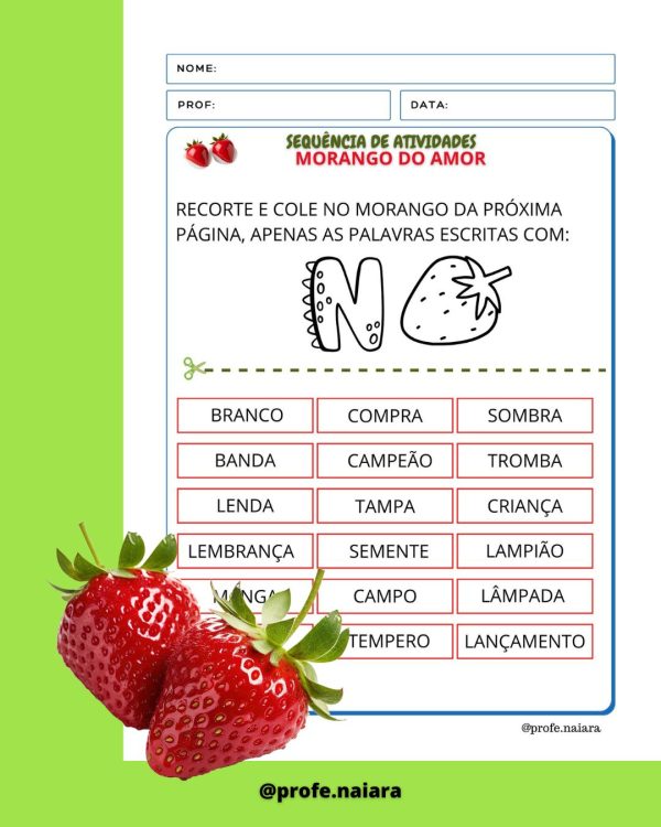 Sequência de atividades: Morango do amor 2° ano - Imagem 10