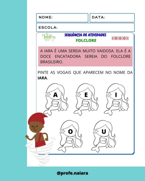 Sequência de Atividades: Folclore - Educação infantil - Imagem 10