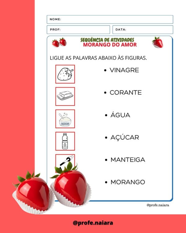 Sequência de atividades: Morango do amor 1° ano - Imagem 11