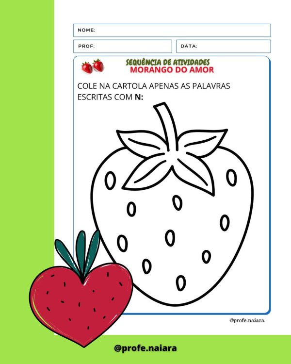 Sequência de atividades: Morango do amor 2° ano - Imagem 11