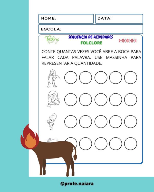 Sequência de Atividades: Folclore - Educação infantil - Imagem 11