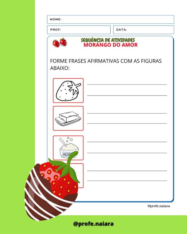 Sequência de atividades: Morango do amor 2° ano - Imagem 12
