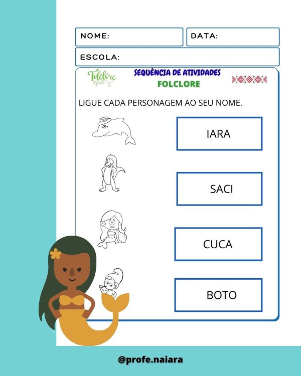 Sequência de Atividades: Folclore - Educação infantil - Imagem 13