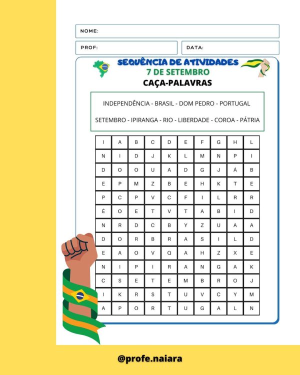 Sequência de atividades: 7 de setembro 2° Ano - Imagem 13