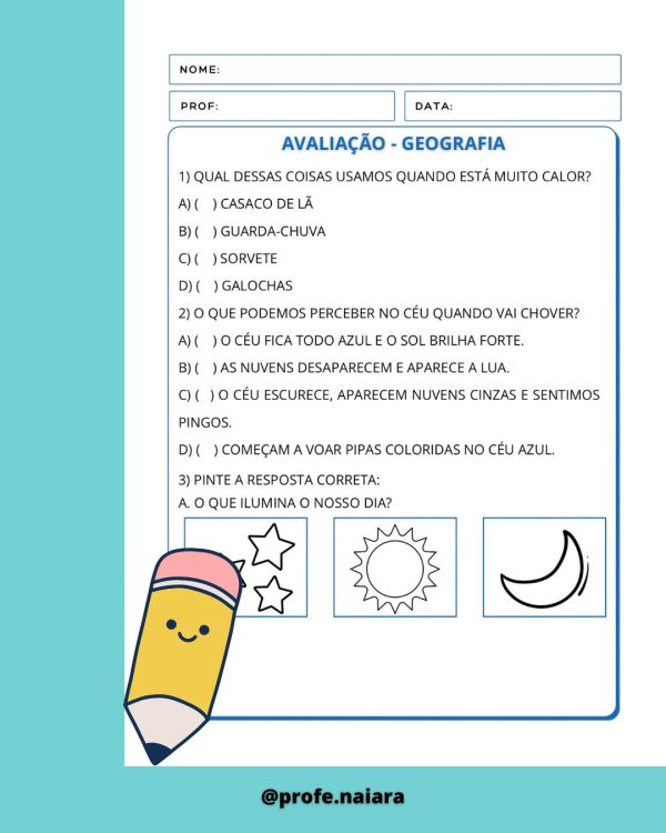 Avaliações 3° bimestre - 1° Ano - Imagem 14