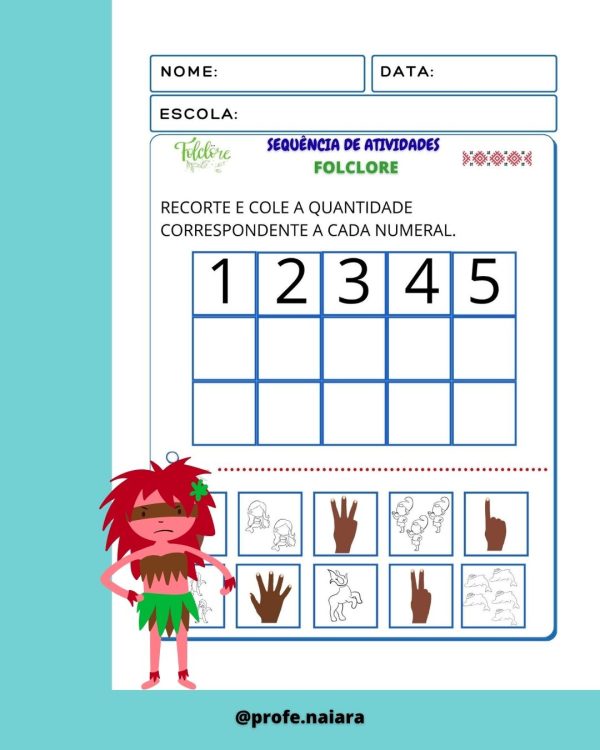 Sequência de Atividades: Folclore - Educação infantil - Imagem 15