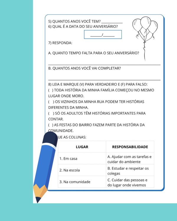 Avaliações 3° bimestre - 1° Ano - Imagem 18