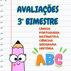 Avaliações 3° bimestre - 2° Ano