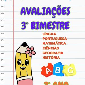 Avaliações 3° bimestre - 3° Ano