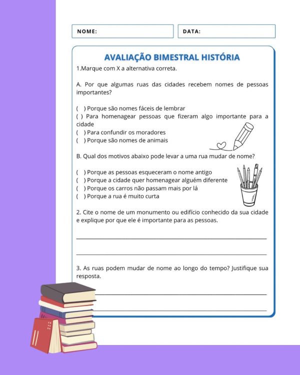 Avaliações 3° bimestre - 3° Ano - Imagem 7