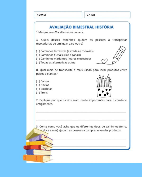 Avaliações 3° bimestre - 4° Ano - Imagem 16