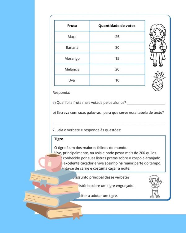 Avaliações 3° bimestre - 4° Ano - Imagem 22