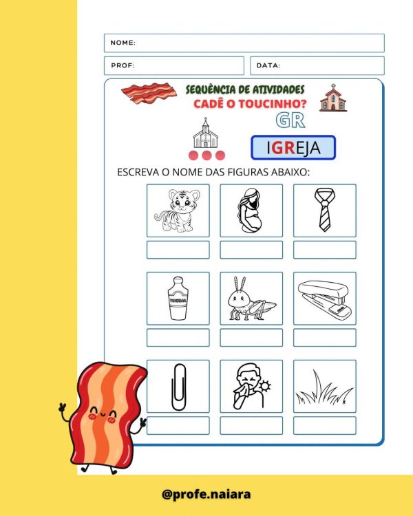 Sequência de atividades: cadê o toucinho? 2° Ano - Imagem 8