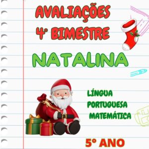 Avaliações Natalinas 5° ano 4° bimestre