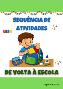 Sequência volta às aulas 2° semestre