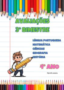 Avaliações 4° ano /  3° Bimestre - 2026