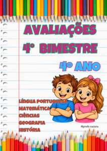 Avaliações 4° ano / 4° Bimestre - 2026