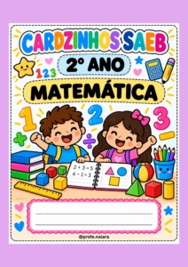 CARDs Simulado SAEB matemática 2° ANO