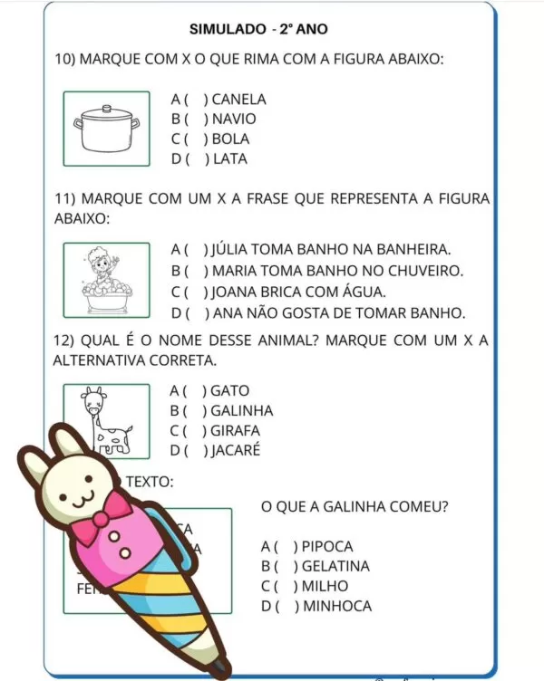 Simulado SAEB - Imagem 3