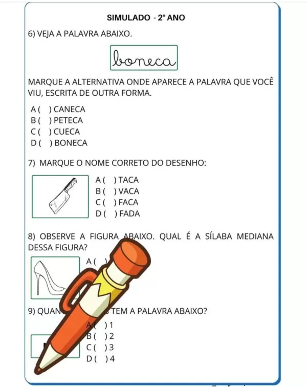 Simulado SAEB - Imagem 5