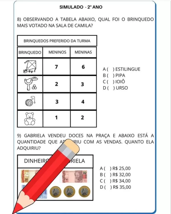 Simulado SAEB - Imagem 6