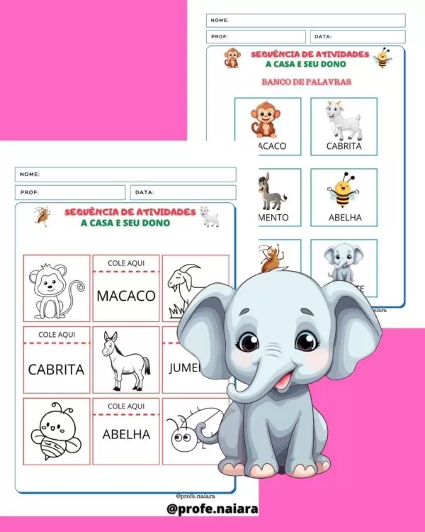 Sequência de atividades A casa e seu dono 2° ano - Imagem 5