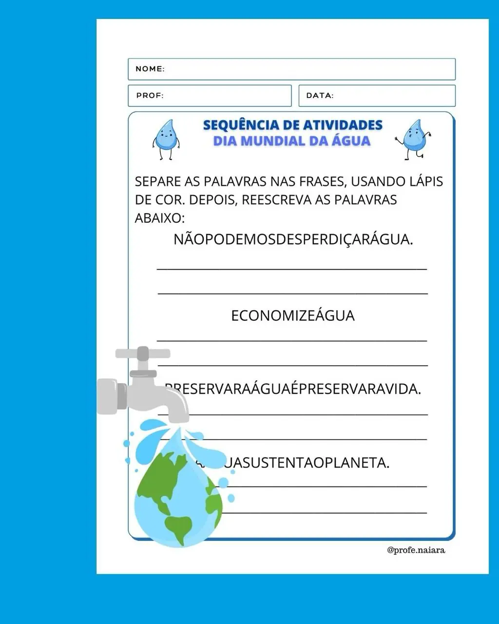 Sequência de atividades água 3° ano - Imagem 2
