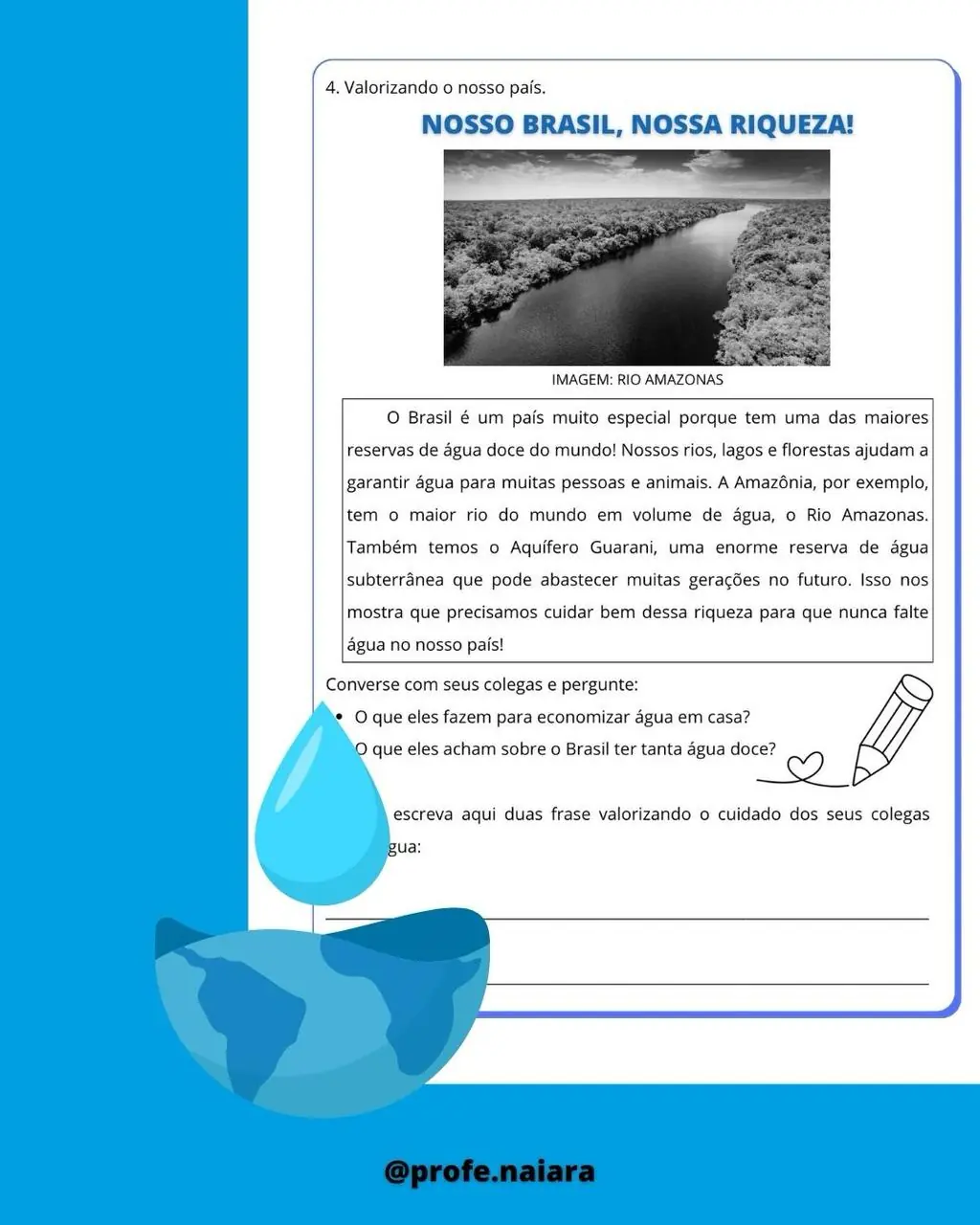 Sequência de atividades água 3° ano - Imagem 11