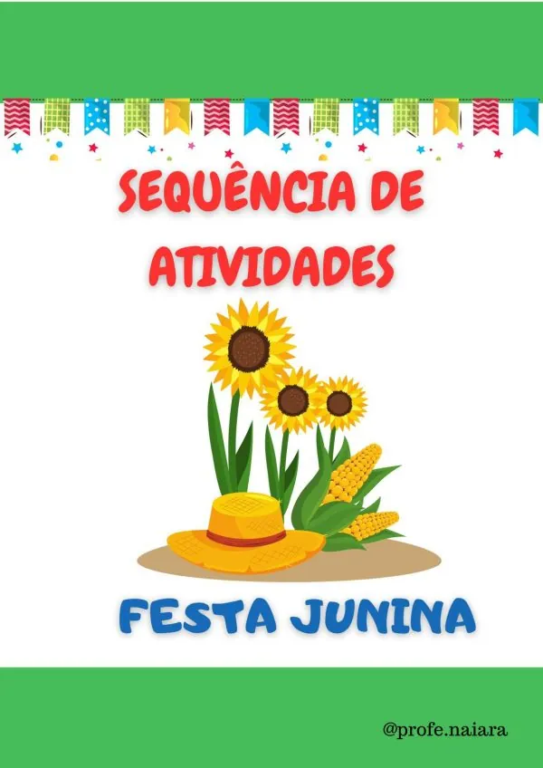 Sequência de atividades: Festa Junina 1° Ano