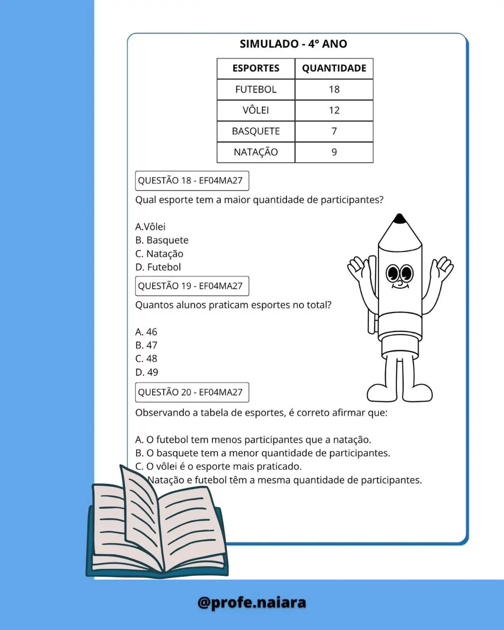 Combo SAEB Língua Portuguesa e Matemática 4° Ano - 2025 - Imagem 9