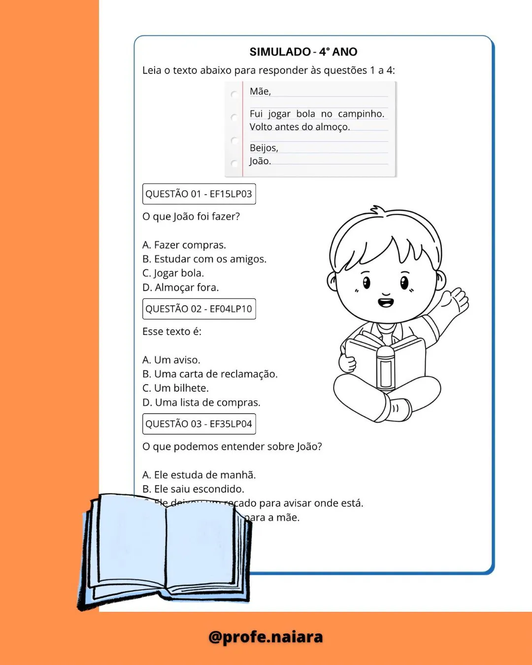 Combo SAEB Língua Portuguesa e Matemática 4° Ano - 2025 - Imagem 2