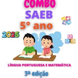 Combo SAEB Língua portuguesa e Matemática - 5° Ano 3° Edição